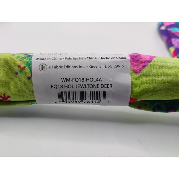 Lot Of 6 Fat Quarter Fabric 100% Cotton Waverly & Fabric Editions Polka Dots +++ - Picture 2 of 16